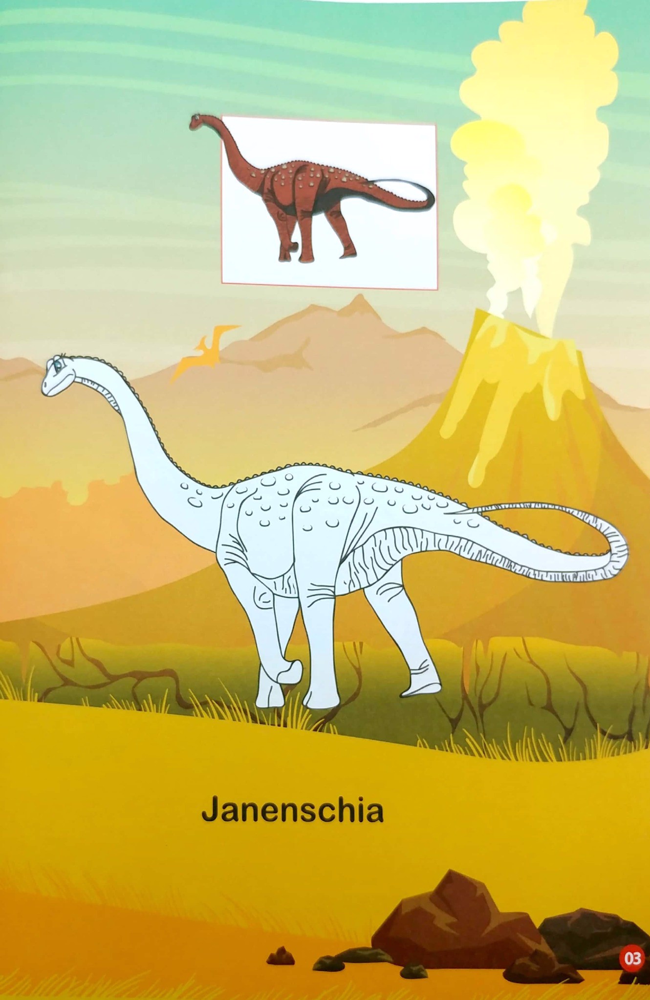 Tô Màu Thế Giới Khủng Long Dinosaurs 5