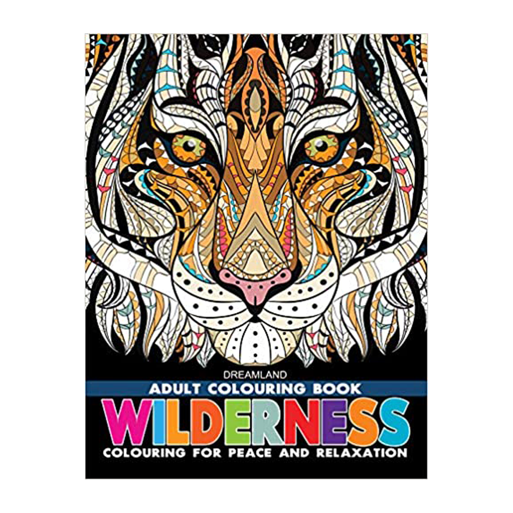 Adult Colouring Book - Wilderness - DreamLand
