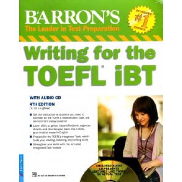 Barron's - Writing For The TOEFL IBT - Kèm CD