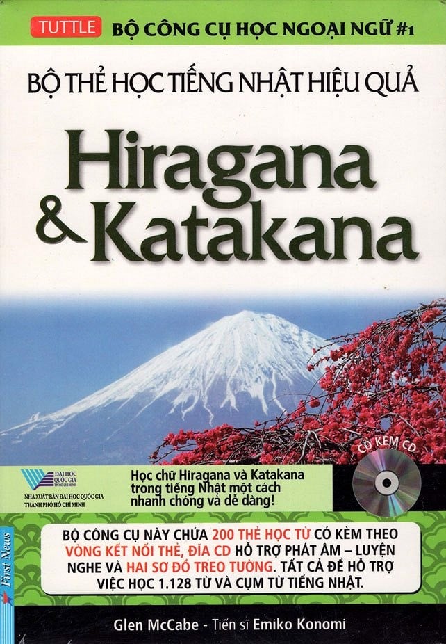 Bộ Thẻ Học Tiếng Nhật Hiệu Quả - Hiragana và Katakana